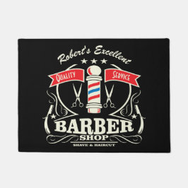 Tapete Barbershop Stylist Barber Entrar Matriz