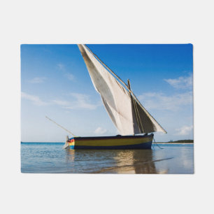 Tapete Barco de vela e Shell Mozambique, alojamento de