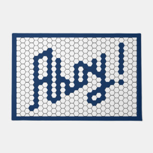 Tapete Barco Náutico Design do Azulejo do marinho