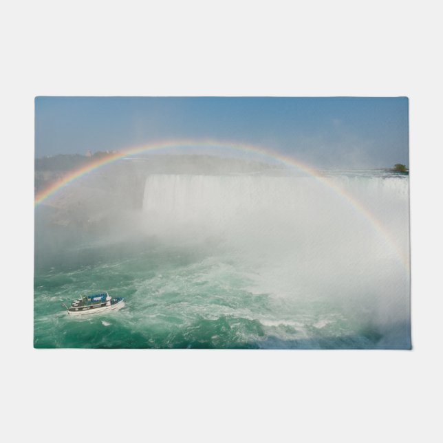 Tapete Barcos e Ferradura Caem das Cataratas de Niágara (Frente)