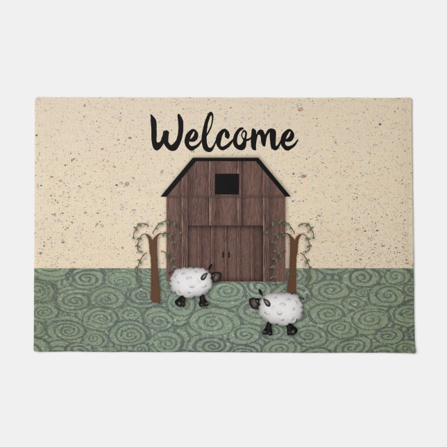 Tapete Barn Sheep Doormat (Frente)