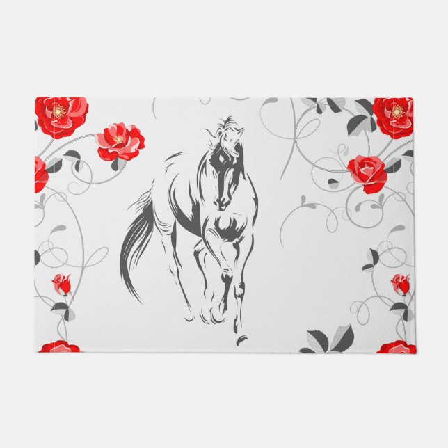 Tapete Barroco Horse Doormat (Frente)