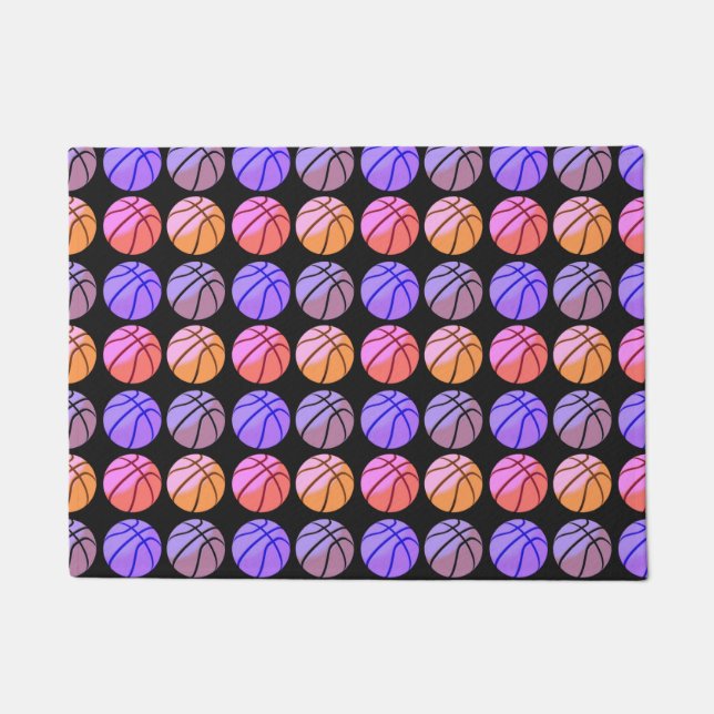 Tapete Basquete Pop Art (Frente)