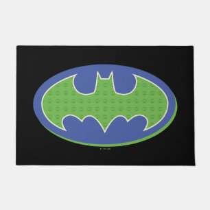 Tapete Batman Símbolo roxo e verde