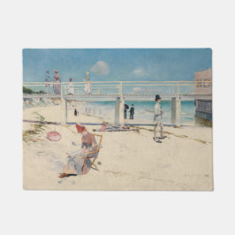 Tapete Beach Scene (Holiday at Mentone) (Arte australiana
