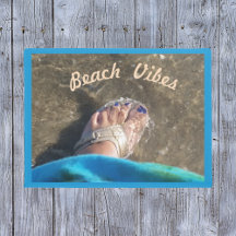 Beach Vibes Sandal e Surf Doormat