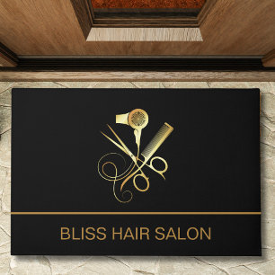 Tapete Beauty Salon Hairstylist Black