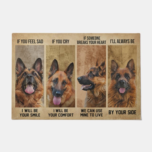 Tapete Becgie Dog Doormat, Dog Owner Doormat (Frente)