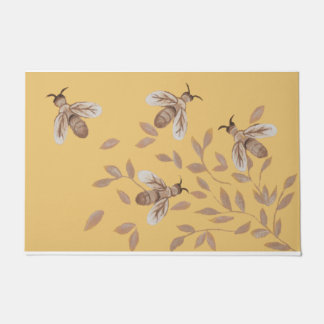 Tapete Bee Vintage Vibes Rug, Dono De Abelhas