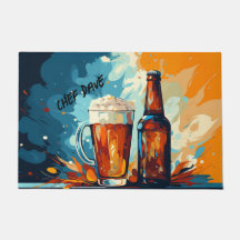 Beer Lovers Beer e Mug Watercolor Kitchen no inter
