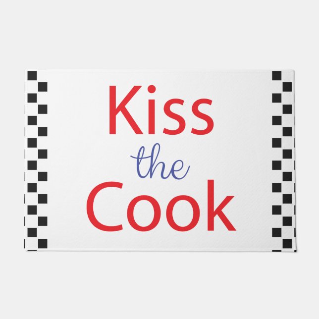 Tapete Beija O Cook (Frente)