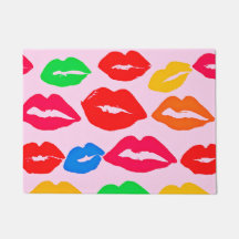 Beijado por Cores Vibrantes Padrão