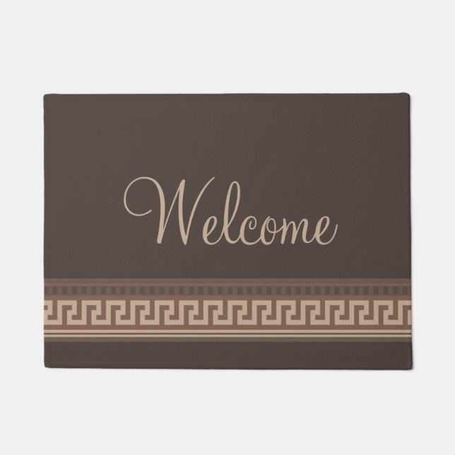 Tapete Beira chave grega (Frente)