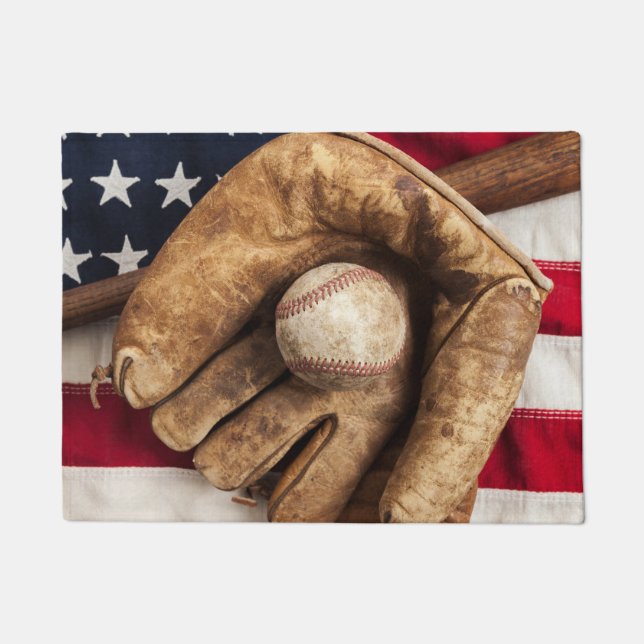 Tapete Beisebol Vintage (Frente)