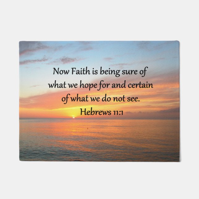 TAPETE BELOS HEBREWS 11:1 DESIGN SUNRISE (Frente)