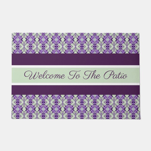 Tapete Bem-Vindo À Paciência (Frente)