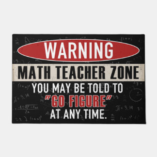 Tapete Bem-Vindo À Porta Da Sala De Aula, Engraçados Pres