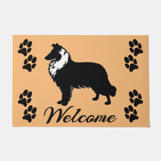Tapete Bem-vindo Collie / Sheltie