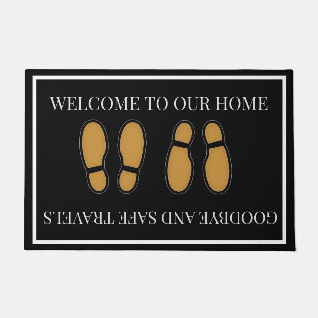 Tapete Bem-vindo e Adeus (Frente)