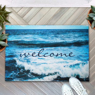 Tapete "Bem-vindo" Hawaii Turquoise Blue Ocean Waves Foto