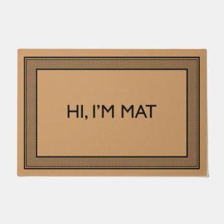 Tapete Bem-vindo, Mat HI, Eu sou cor de coco MAT