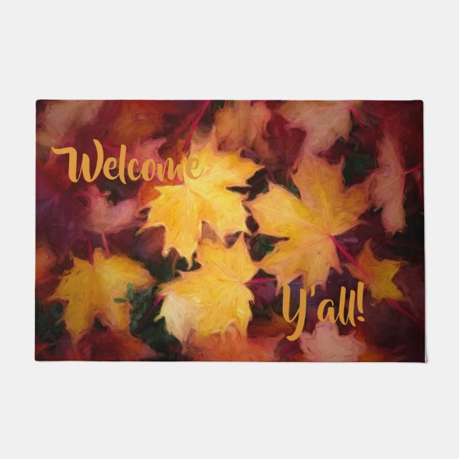 Tapete Bem-vindos a todos (Frente)