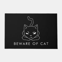 Beware do gatinho preto engraçado do gato |