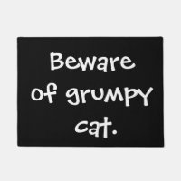 Beware do gato mal-humorado