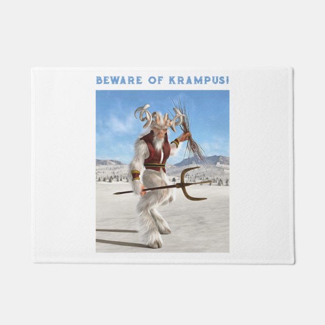Tapete Beware of Krampus! (Frente)