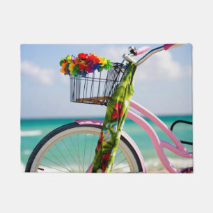 Tapete Bicicleta na praia Miami, Florida