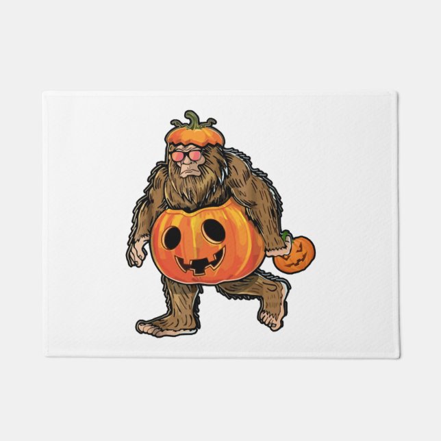 Tapete Bigfoot Halloween Pumpkin halloween (Frente)