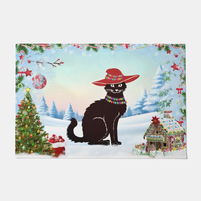 Tapete Black Cat X-mas (Frente)