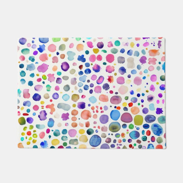 Tapete Blobs de Aquarela (Frente)