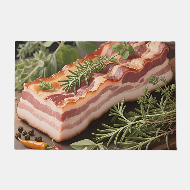 Tapete Bloco de Ervas com Bacon Crocante (Frente)