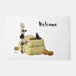 Tapete Blona Bruxa Pin Up Girl Mat