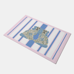 Tapete Blue Ginger Jar Jars Magnolia Staffordshire Cães