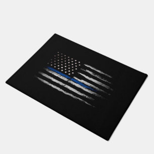 Tapete Blue Line fino americano embandeira
