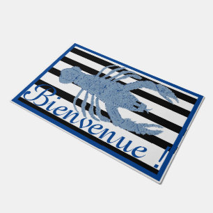 Tapete Blue Lobster Ginger Jars Jar French Flag Doormat