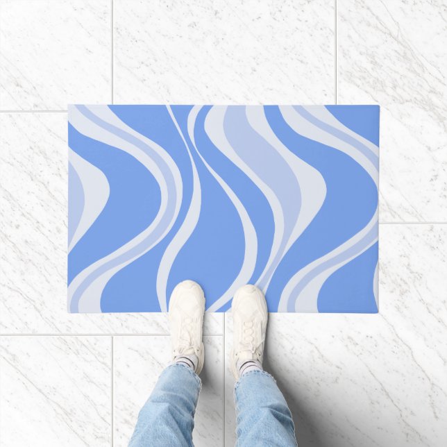 Tapete Blue Waves Door Mat (Interior)