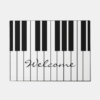 Tapete BOA VINDA 18" do PIANO x 24" esteira de porta