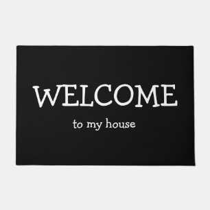 Tapete Boa vinda a meu Doormat da casa