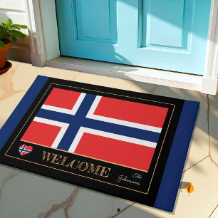 Tapete Boas-vindas à Casa da Bandeira da Noruega/Esportes