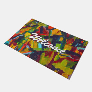 Tapete Boas-vindas ao profissional de arte moderna do Kan