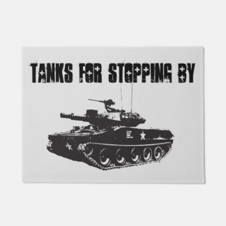 Tapete Boas-vindas ao Tanque do Exército