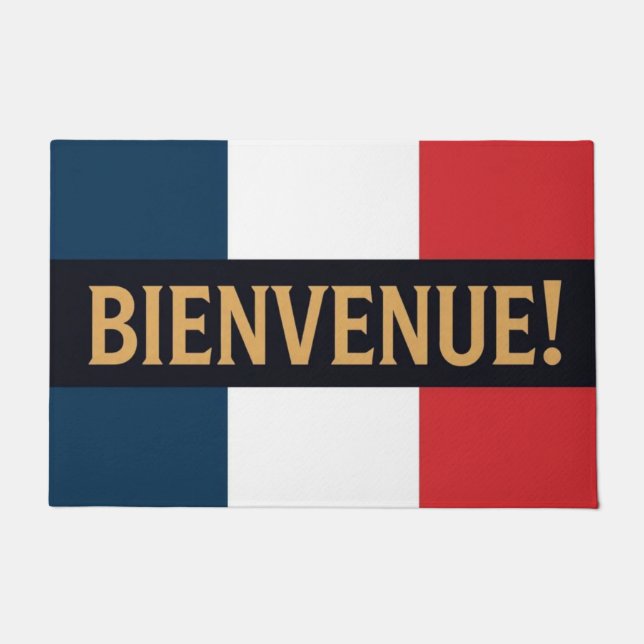 Tapete Boas-vindas Francesas  (Frente)