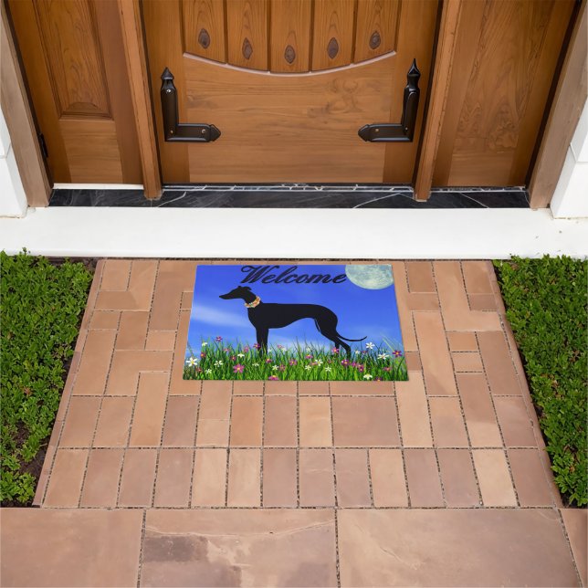 Tapete Boas-vindas Greyhound  (Ar livre)