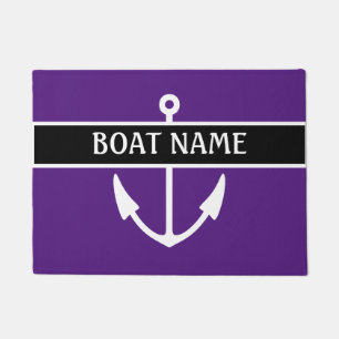 Tapete Boat Name Dock Mat