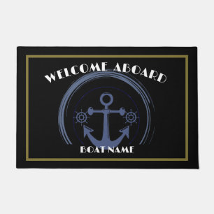 Tapete Boat NMaritime Anchor Laurel - Bem-vindo Personali