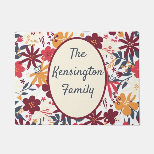 Tapete Boêmia Personalizada DOORMAT (Frente)