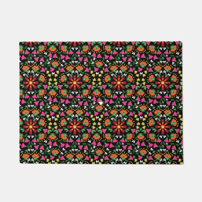 Tapete Boho Design Bold Color Floral (Frente)